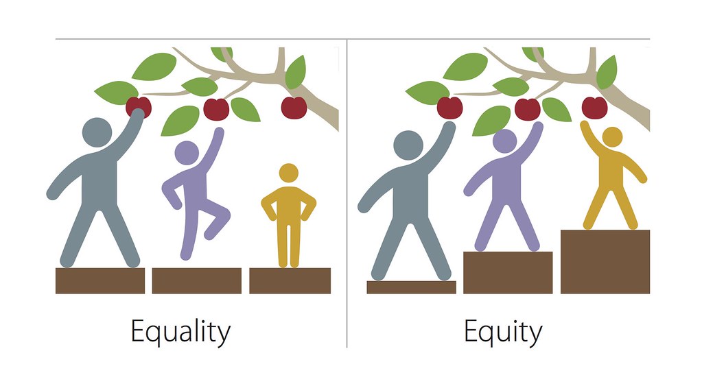 visual representation of equity